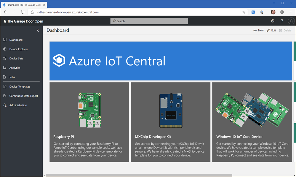 Azure IoT Central Azure IoT Central
