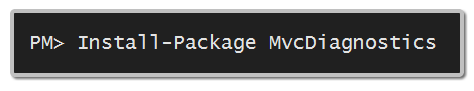 MvcDiagnostics NuGet Package