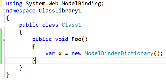Using the .NET 4.5 ModelBinderDictonary Type