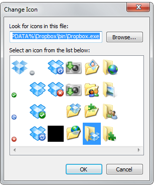 Ah, there are hidden DropBox icons!