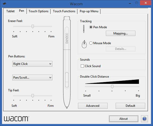 Wacom Applet