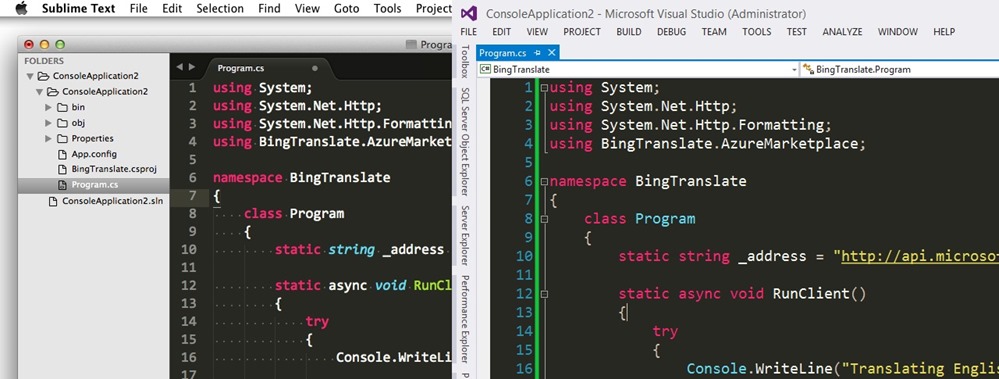 .NET in Sublime, in Vim, in Brackets, in Atom, and everywhere else, cross-platform .NET in Sublime, in Vim, in Brackets, in Atom, and everywhere else, cross-platform