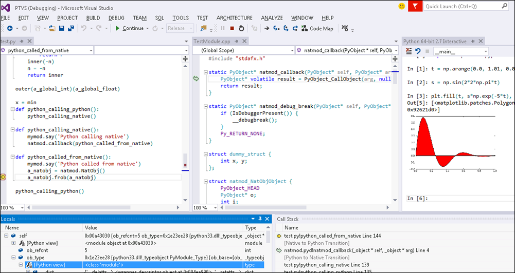 Arduino Yun Python Tools In Visual Studio (click to zoom)