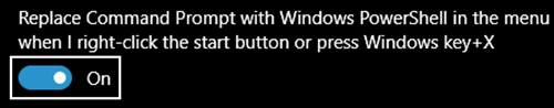 Replace Command Prompt with PowerShell Replace Command Prompt with PowerShell