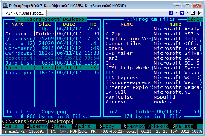 Norton Commander  Windows 7 -  6