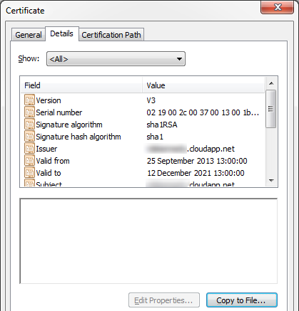 03 - Certificate Export 03 - Certificate Export
