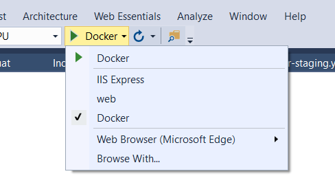 Docker in VS