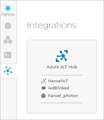 Particle has Azure IoT Hub integration built in
