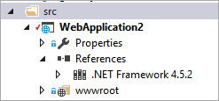 Web App targeting .NET Framework 4.5.2 Web App targeting .NET Framework 4.5.2