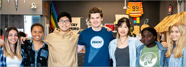 Christella Cidolit, Fatou Mounezo, Jonathan Wang, Lea Akkari, Luke Slevinsky, Michelle Yao, and Rachel Phinnemore Christella Cidolit, Fatou Mounezo, Jonathan Wang, Lea Akkari, Luke Slevinsky, Michelle Yao, and Rachel Phinnemore