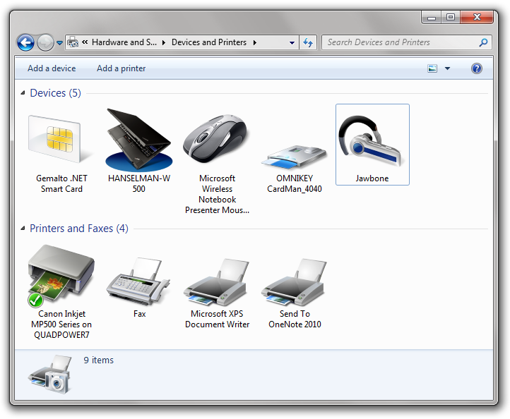 Jawbone Bluetooth Vista Driver Windows 7