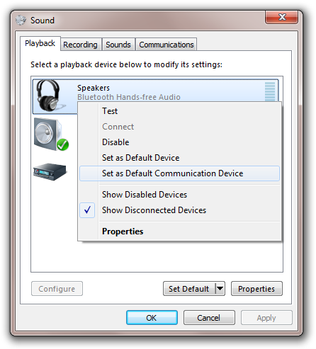 bluetooth headset drivers windows 7