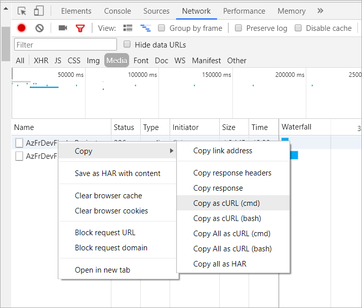 Downloading with CURL