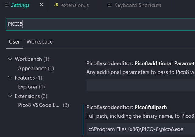 Telling VS-Code about PICO-8 Telling VS-Code about PICO-8