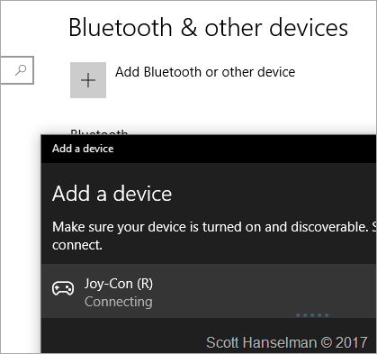 Add a Bluetooth Device