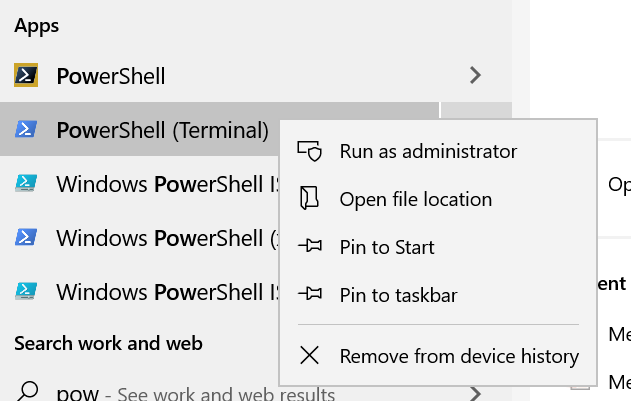 How to run PowerShell Command in Command Prompt ? 