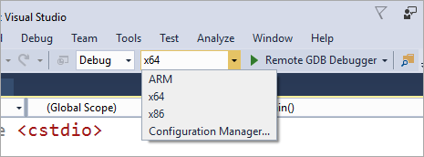 Remote GDB Debugger options