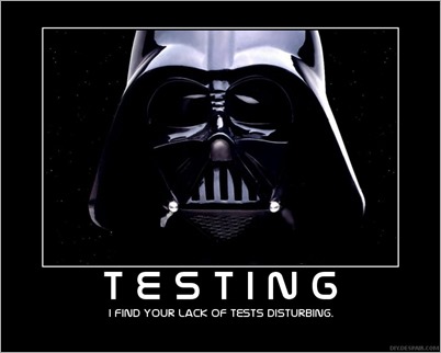 I find your lack of tests disturbing