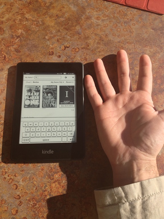 Amazon Kindle Paperwhite 3G/WiFi Review Scott Hanselman