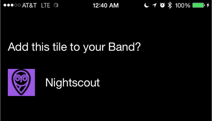 Adding a Web Tile to my Band Adding a Web Tile to my Band