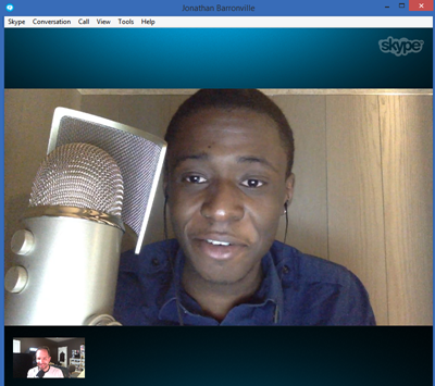 Skyping with a regular camera Skyping with a regular camera