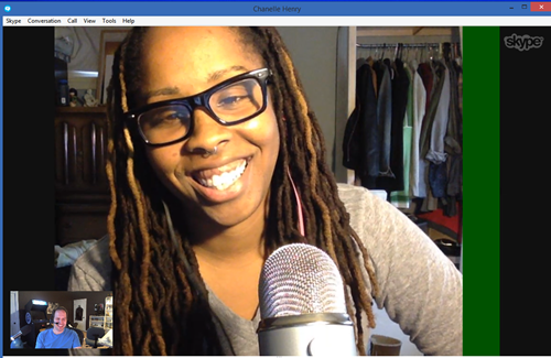 A bright HD Skype A bright HD Skype