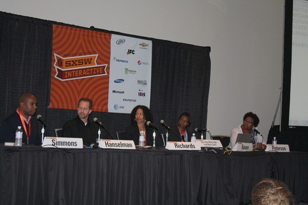 Our Diversity Panel at SXSW - Photo by Josette Rigsby Our Diversity Panel at SXSW - Photo by Josette Rigsby