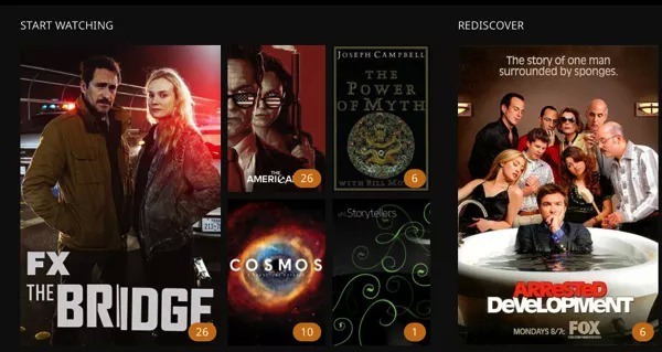 Plex Home Screen Plex Home Screen