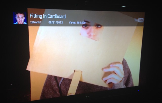 YouTube on a Chromecast YouTube on a Chromecast