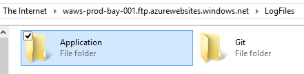 You can FTP in and get the logs with Explorer. Does anyone do that anymore? You can FTP in and get the logs with Explorer. Does anyone do that anymore?