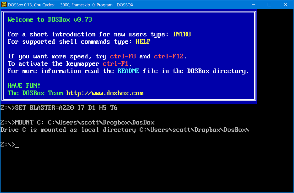 Crisp DOSBox Crisp DOSBox