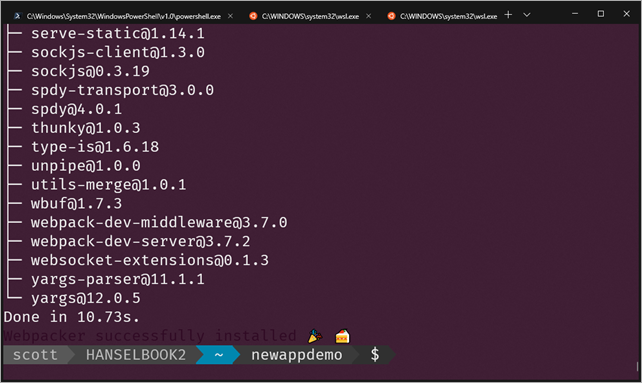 Ruby on Rails in the new Windows Terminal Ruby on Rails in the new Windows Terminal