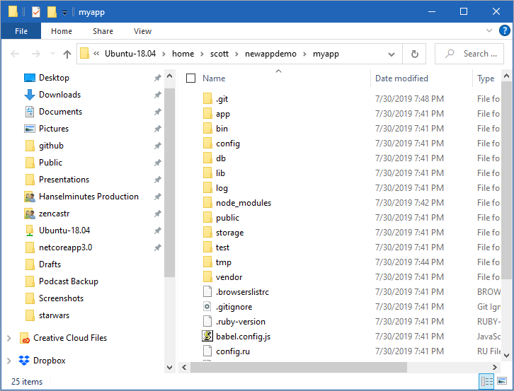 Ubuntu files inside Explorer on Windows 10 Ubuntu files inside Explorer on Windows 10