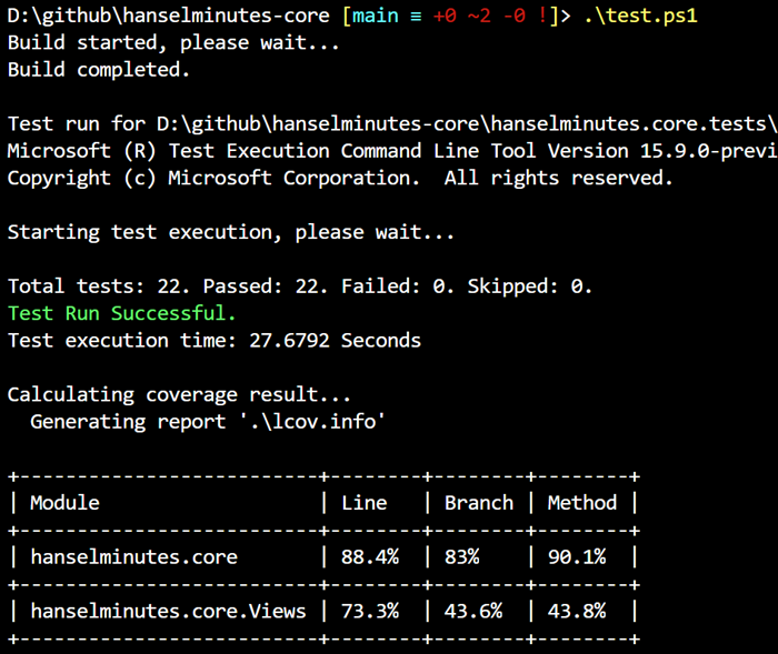 88% Code Coverage 88% Code Coverage