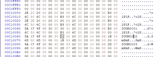 Hexdump of FAT32 Directory Table shows that there ARE directories