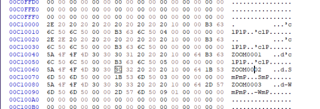 Hexdump of FAT32 Directory Table shows that there ARE directories Hexdump of FAT32 Directory Table shows that there ARE directories