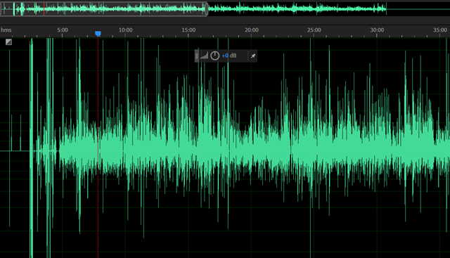 Raw audio data 1 channel Raw audio data 1 channel