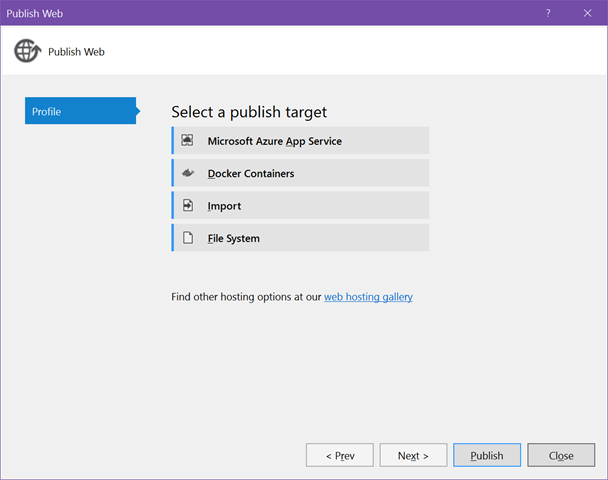 Docker Tools for Visual Studio Docker Tools for Visual Studio