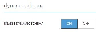Azure Mobile Services Dynamic Schema Azure Mobile Services Dynamic Schema