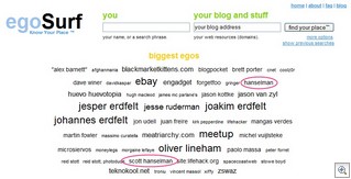egoSurfing Scott Hanselman's Blog