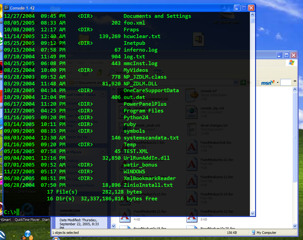 windows terminal list files command windows terminal list files command